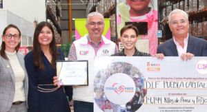 Entrega MariElise Budib donativo al Banco de Alimentos C&aacute;ritas