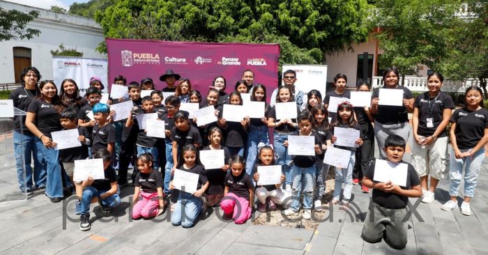 Acerca gobierno de Puebla arte y cultura a la niñez