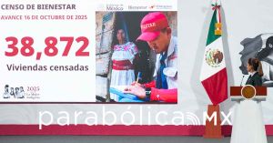 Suman cerca de 40 mil viviendas da&ntilde;adas censadas por Bienestar: Sheinbaum