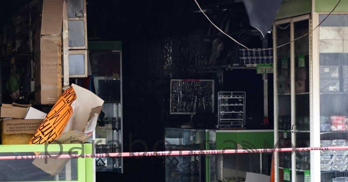 Se incendia local de bisuter&iacute;a en el Centro Hist&oacute;rico de Puebla