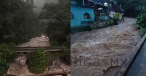 Dejan fuertes lluvias diversos da&ntilde;os en al menos 12 municipios de Puebla; la mayor&iacute;a en la Sierra Norte