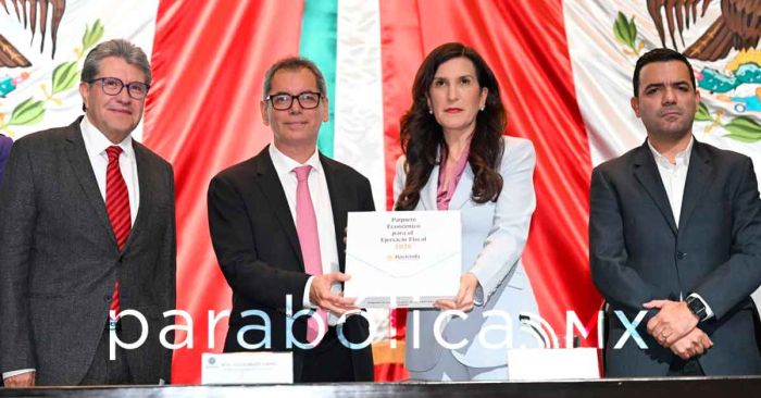 Recibe la Cámara de Diputados el Paquete Económico 2026 de la SHCP 