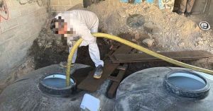 Aseguran más de 4 mil litros de huachicol en Atotonilco de Tula, Hidalgo