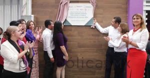 Inaugura Armenta octava Casa Carmen Serdán, ahora en Acatzingo