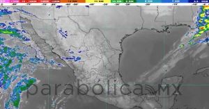 Prevén lluvias en Veracruz, Oaxaca, Chiapas y Tabasco