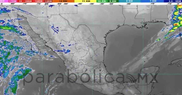 Prevén lluvias en Veracruz, Oaxaca, Chiapas y Tabasco