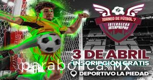 Regresa el Torneo de Intersecus e Interprepas de Fútbol 7-2025: Deporte municipal