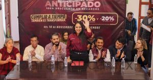 Presenta Tonantzin Fernández estímulos fiscales por pago del Predial anticipado