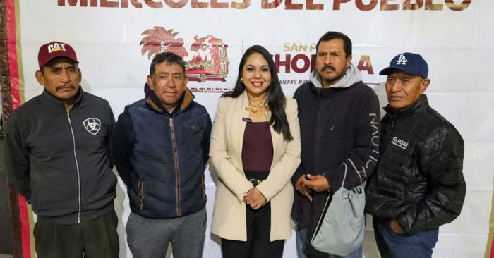 Atiende Tonantzin Fernández a vecinos en jornada del Miércoles del Pueblo