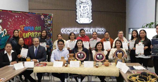 Promueve Congreso del Estado Feria del Durazno en Zautla