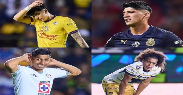 Caen América, Chivas, Cruz Azul y Pumas en la misma jornada tras 8 años