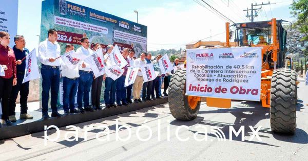Se rehabilitarán más de 55 kilómetros de carreteras en la Sierra Norte: Armenta