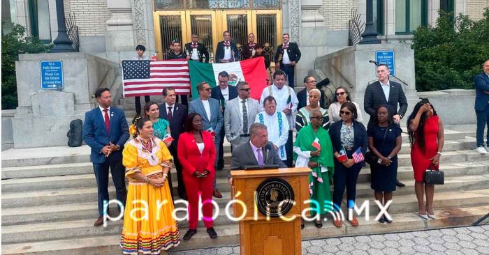 Se suma el Gobierno de Puebla a los festejos patrios en Nueva York
