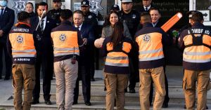 Equipa Lupita Cuautle a Polic&iacute;a y Protecci&oacute;n Civil de San Andr&eacute;s Cholula