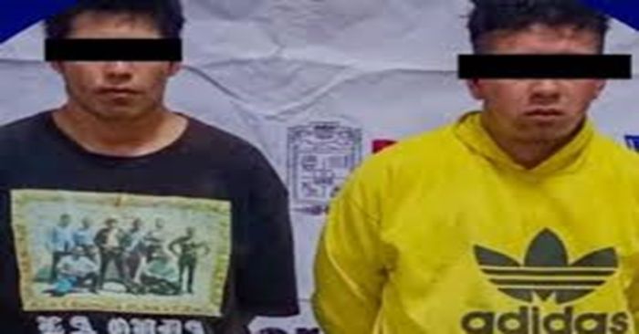Detienen a dos hombres en Izúcar por llevar cristal y marihuana