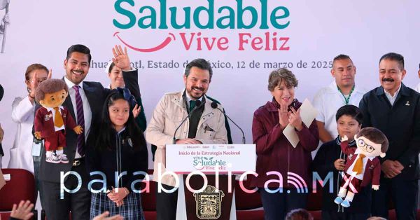 Arranca la Estrategia nacional Vive saludable, vive feliz en casi 8 mil escuelas del Edomex