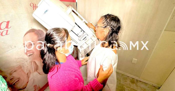 Lanza IMSS Puebla campaña de mastografías para mujeres derechohabientes