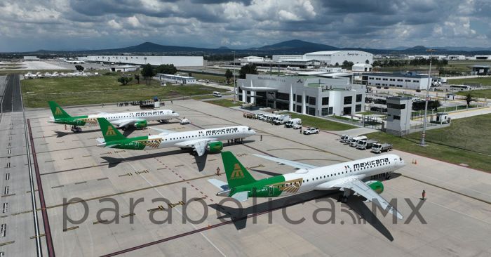 Recibe México tercer avión de Brasil para nueva era de Mexicana de Aviación