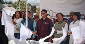 Mejora Omar Mu&ntilde;oz la infraestructura b&aacute;sica de Cuautlancingo