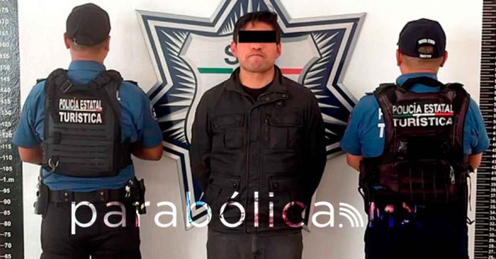 Detiene SSP a hombre por robo a usuario de RUTA