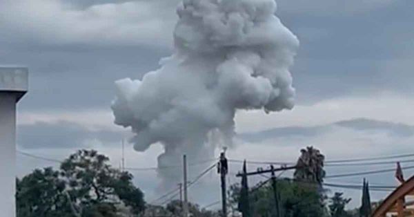 Deja varios fallecidos explosión de un polvorín en Zacaola, Hueyotlipan