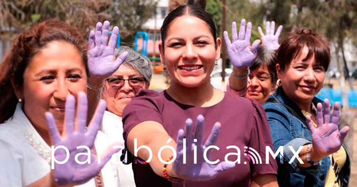 Entrega Lupita Cuautle la rehabilitación del área comunitaria Parque La Luna