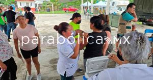 Refuerza IMSS Puebla atención médica en comunidades afectadas de la Sierra Norte