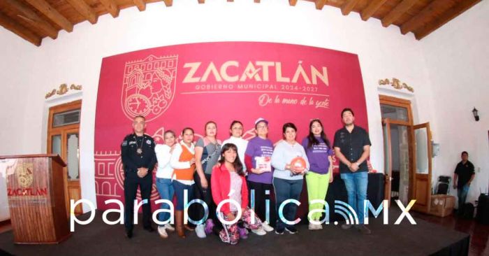 Colabora ayuntamiento de Zacatlán en empoderamiento y seguridad de las mujeres
