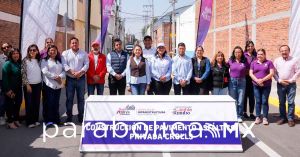 Entrega Lupita Cuautle obra vial para mejorar la movilidad en Emiliano Zapata