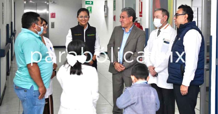 Regresa Juan Diego a casa tras un exitoso trasplante en el Hospital para la Niñez Poblana
