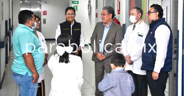 Regresa Juan Diego a casa tras un exitoso trasplante en el Hospital para la Ni&ntilde;ez Poblana