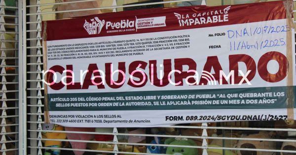 Clausuran otro establecimiento que vend&iacute;a productos chinos