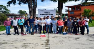 Realizan acciones de dignificaci&oacute;n en la Unidad Habitacional de El Moral