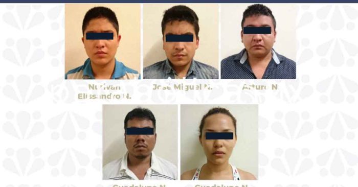 Firme sentencia de 50 a&ntilde;os de prisi&oacute;n contra cinco secuestradores de Huauchinango