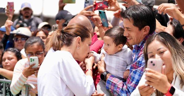 Inauguran Sheinbaum y Armenta torres de cardiolog&iacute;a y oncolog&iacute;a pedi&aacute;trica en Puebla