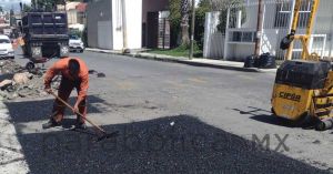 Recorrer&aacute; programa de bacheo otras 12 vialidades este viernes