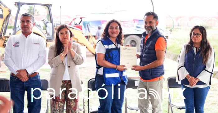 Refuerza Lupita Cuautle seguridad con barda perimetral en Centro Escolar