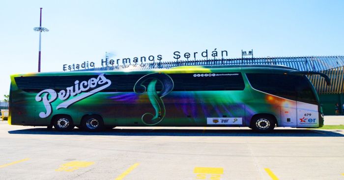 Presentan el nuevo transporte de los Pericos de Puebla
