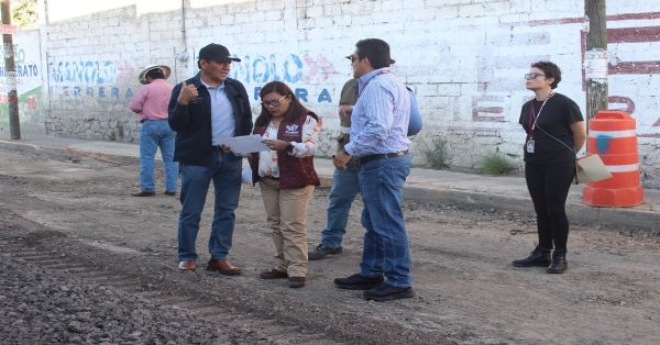 Supervisa Contralor&iacute;a Municipal ejecuci&oacute;n de obras p&uacute;blicas en la zona de Clavijero, y Sat&eacute;lite Magisterial