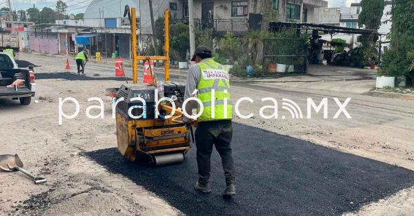 Recorren la capital diariamente 27 cuadrillas de bacheo: Infra