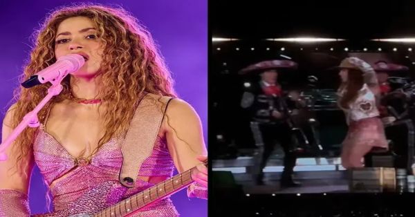 Sorprende Shakira al cantar &#039;Ciega, Sordomuda&#039; con mariachi en su primer concierto en CDMX