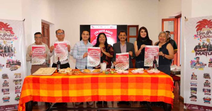 Presenta gobierno de Cholula la Exposición Gastronómica del Chile en Nogada