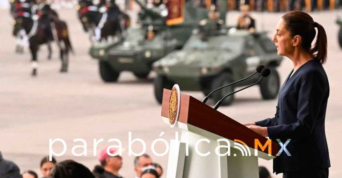 Construimos paz y prosperidad juntos Gobierno, las Fuerzas Armadas y el pueblo: Sheinbaum