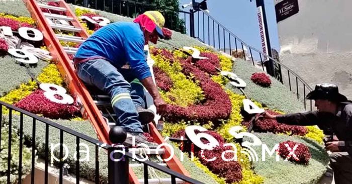 Embellecen espacios públicos de Atlixco con esfuerzo diario