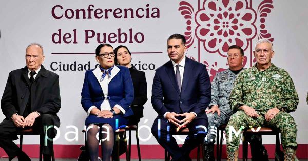 Felicita Sheinbaum al Gabinete de seguridad tras baja en delitos