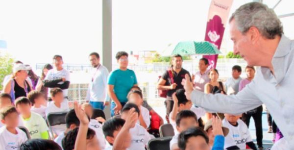 Se unen Pepe Chedraui, OPPO y UNESCO se unen a favor de la ni&ntilde;ez y juventud