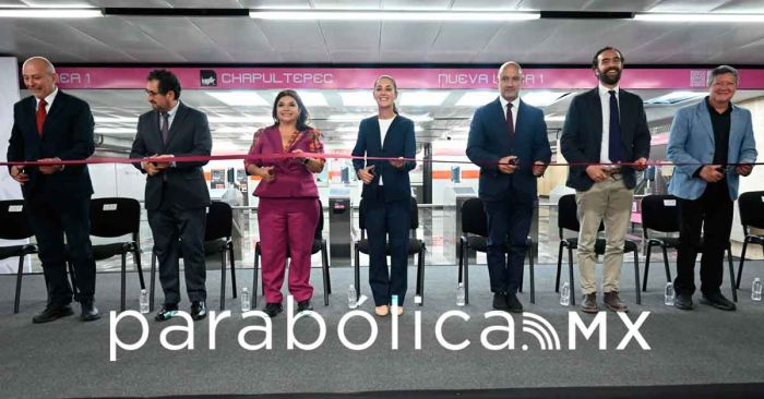 Reabre Clara Brugada tramo Cuauhtémoc-Chapultepec de la Línea 1 del Metro