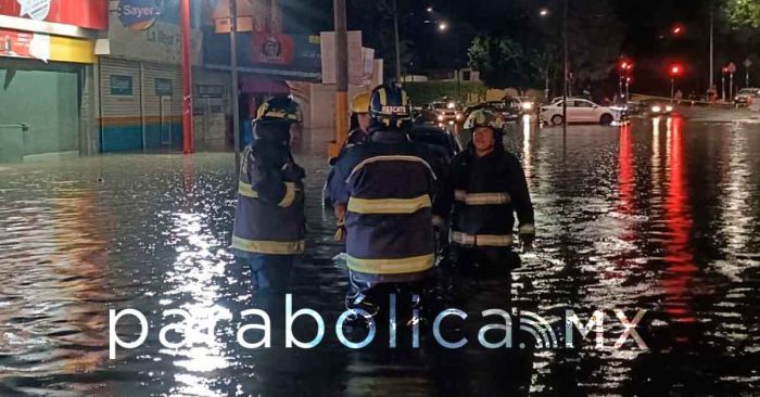 Atiende PC estatal inundaciones en La Margarita y el Bulevar Vicente Suárez