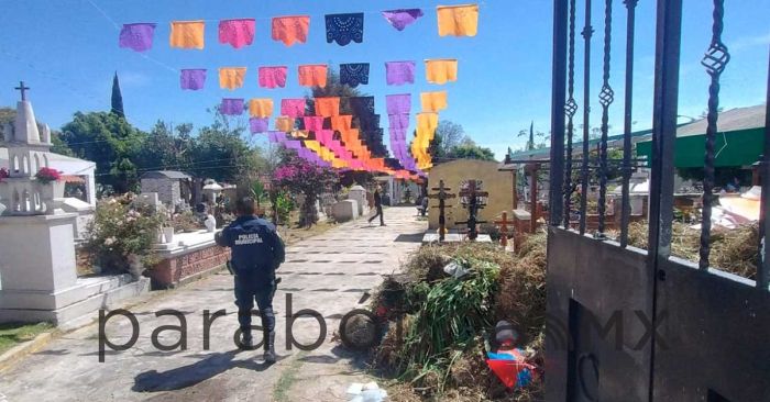 Saldo blanco tras temporada de muertos en Cuautlancingo