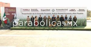 Presenta Armenta la Policía Estatal Forestal